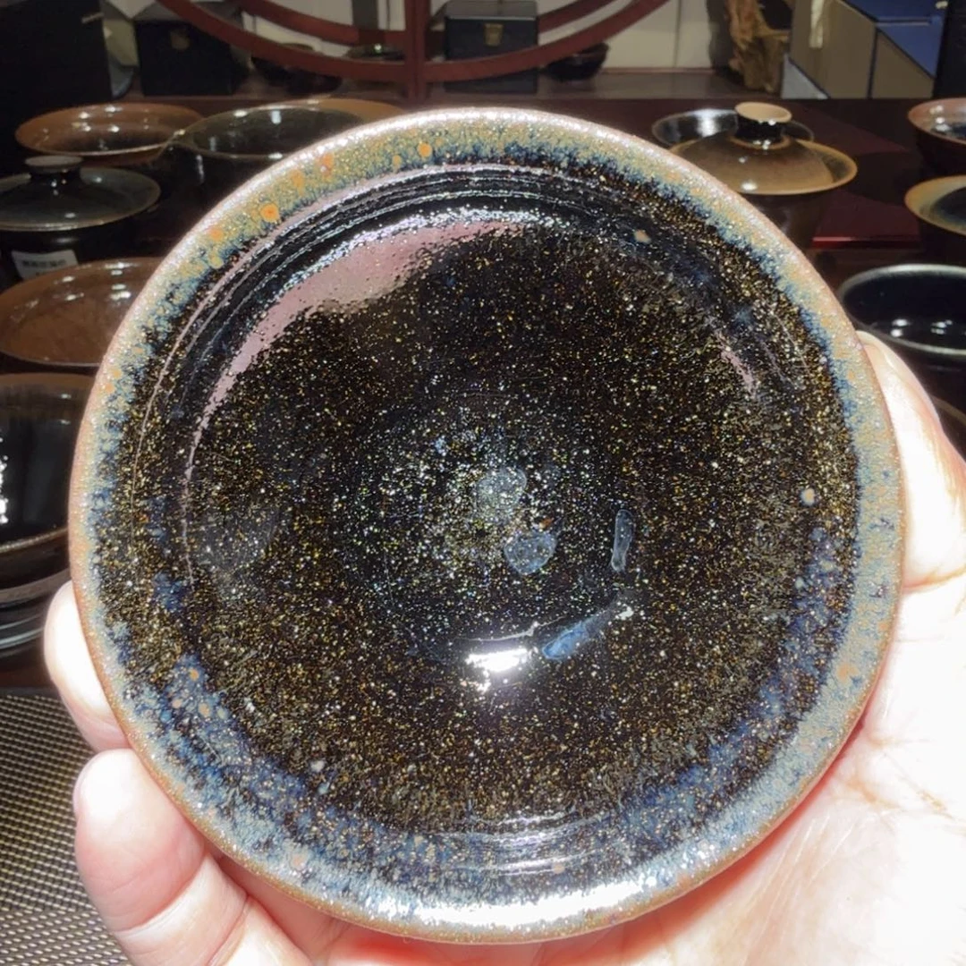 慕***栀桃花岛通天龙窑柴烧建盏样品