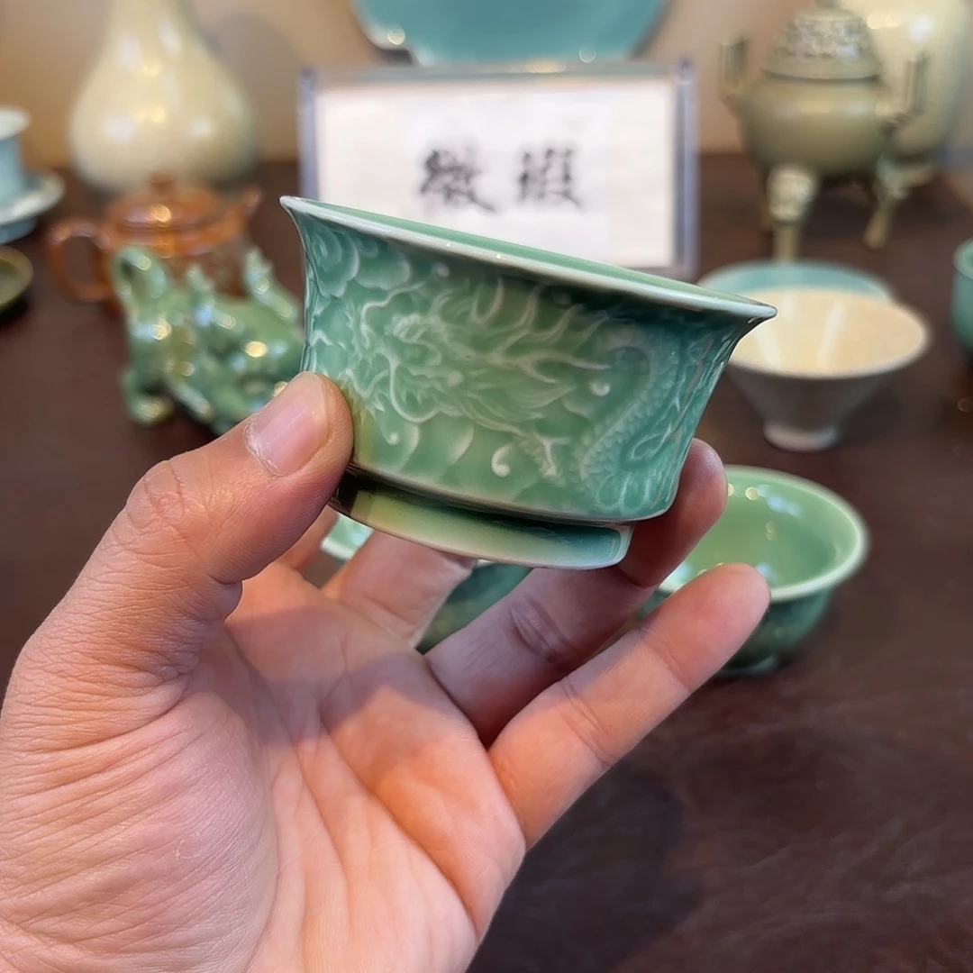 瓷片龙泉青瓷福利青瓷