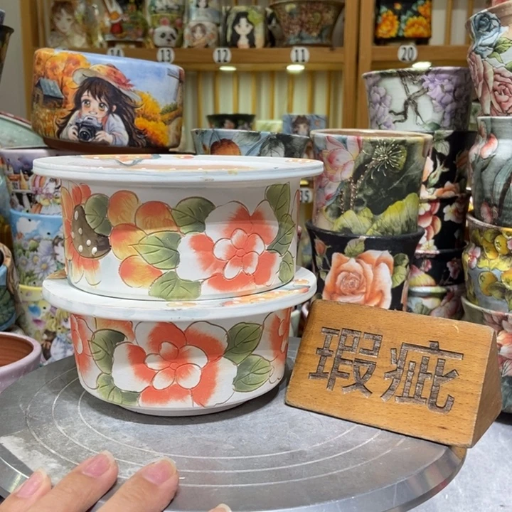 景德镇艺术手绘作品