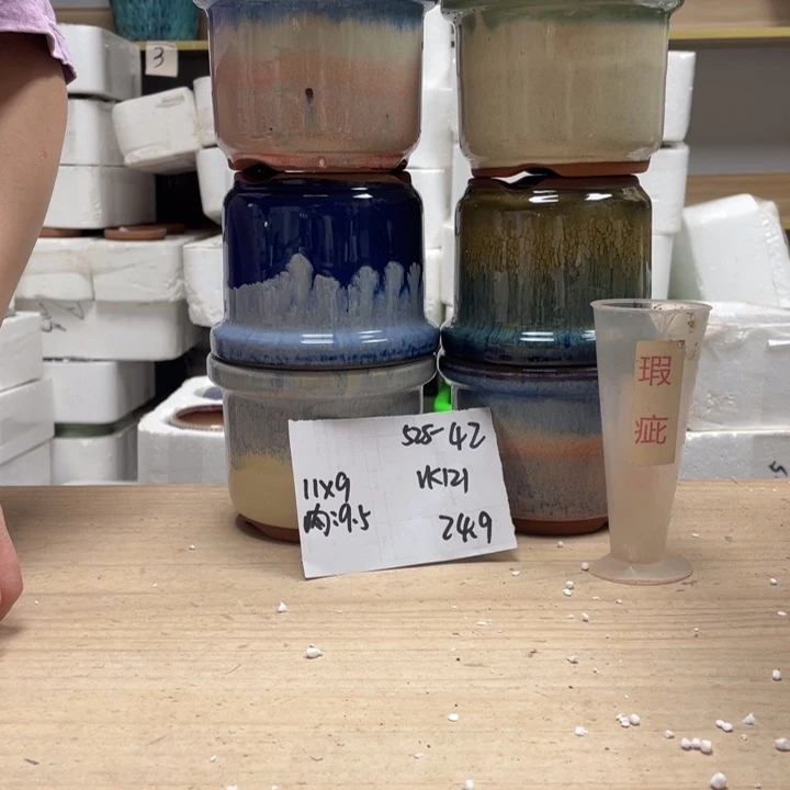 紫砂花盆多肉花盆微瑕42