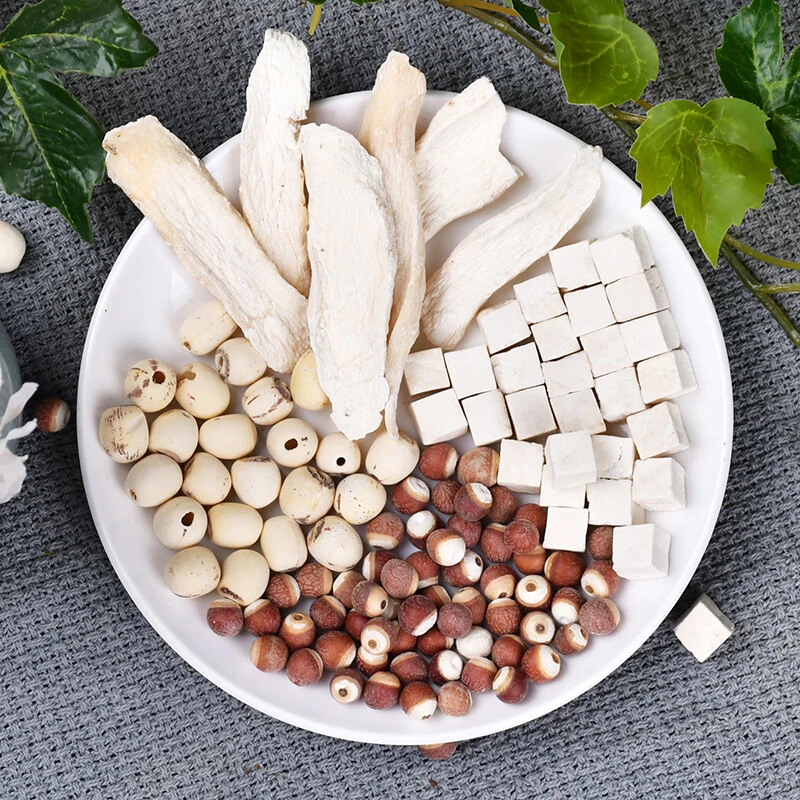 四神汤茯苓芡实山药莲子道地选材干净无杂手工挑选