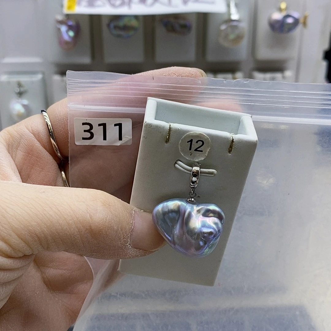 颈饰合金淡水珍珠