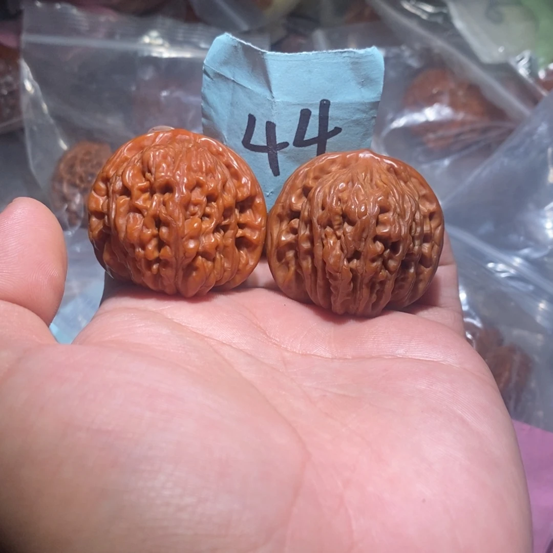 把件文玩核桃40四座楼