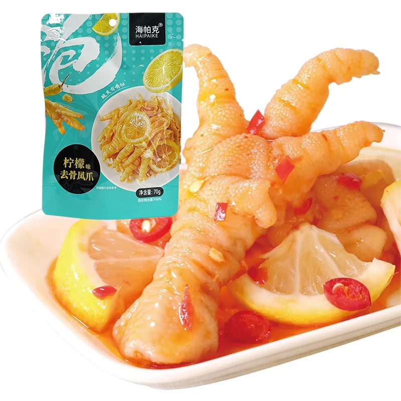 [2025/5/30到期] 海帕克柠檬味去骨凤爪70g*5袋
