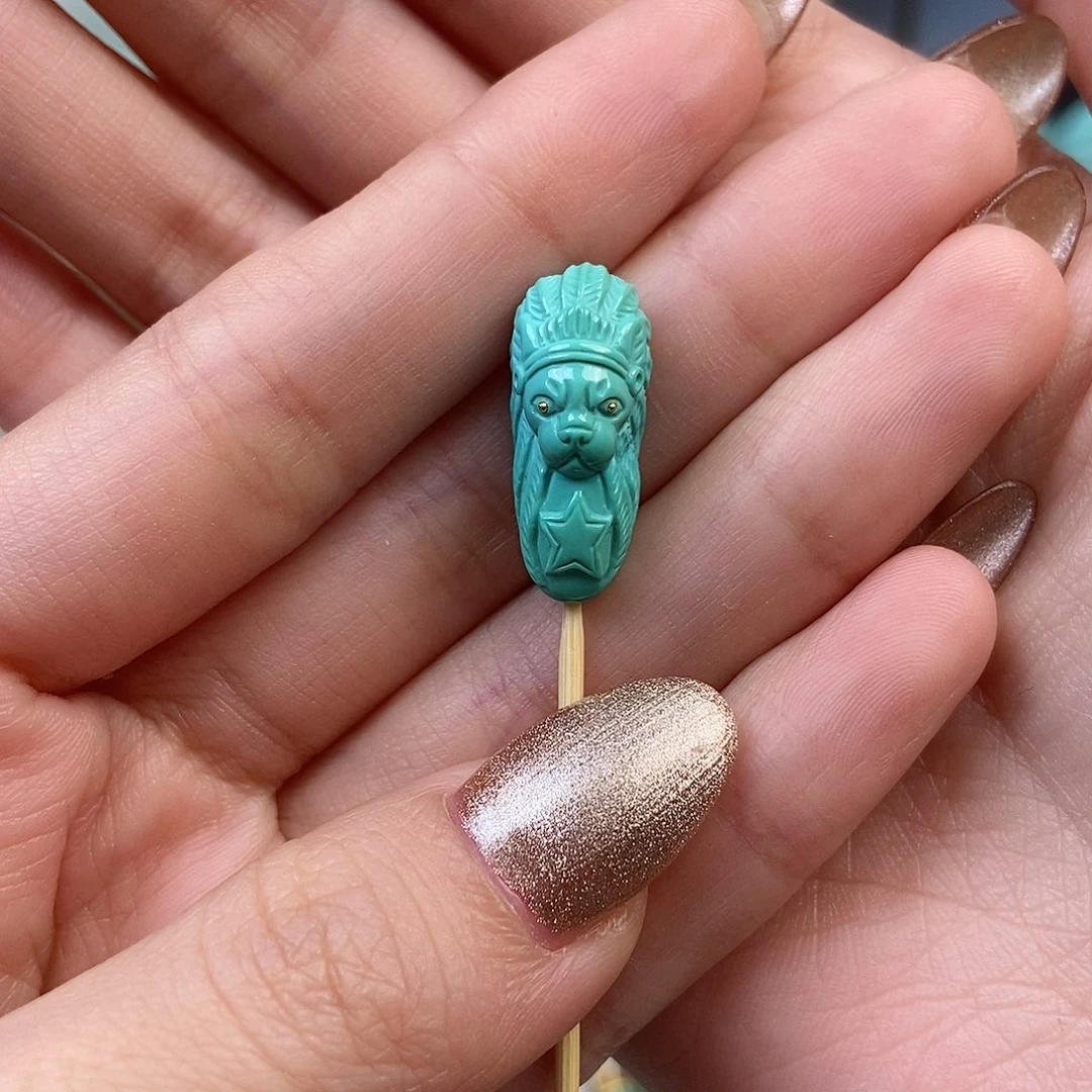 绿松石配饰未镶嵌