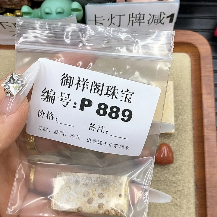 硅化珊瑚（珊瑚玉）P未镶嵌L***理