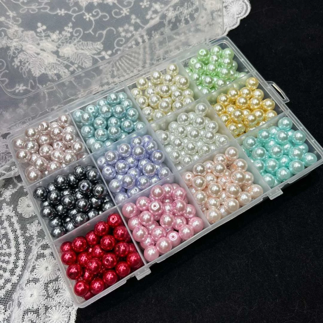 【高亮卡10珍珍】高定轻奢仿华珍珍散珠DIY手工手链串珠挂件项链