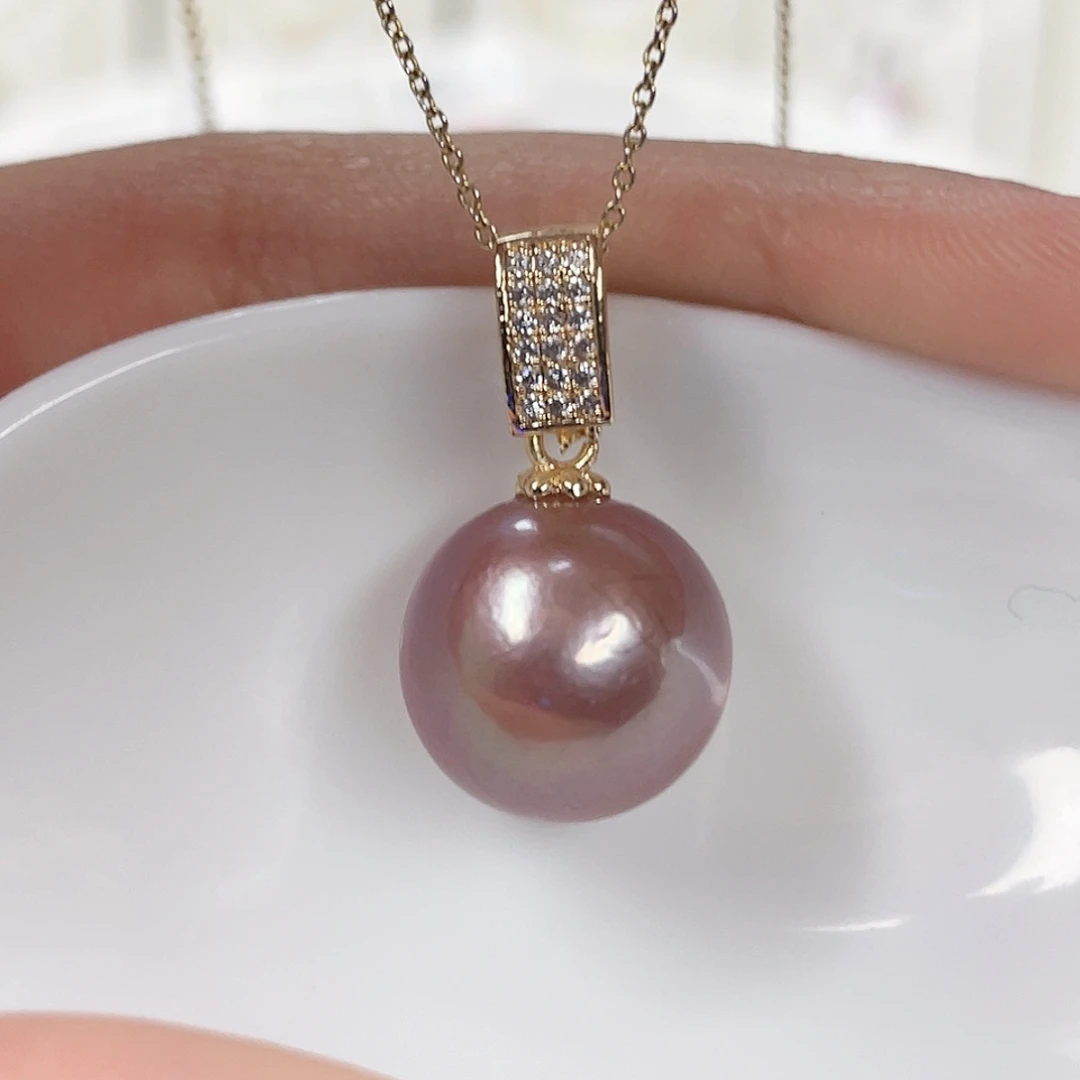 淡水珍珠未镶嵌吊坠(赠链)