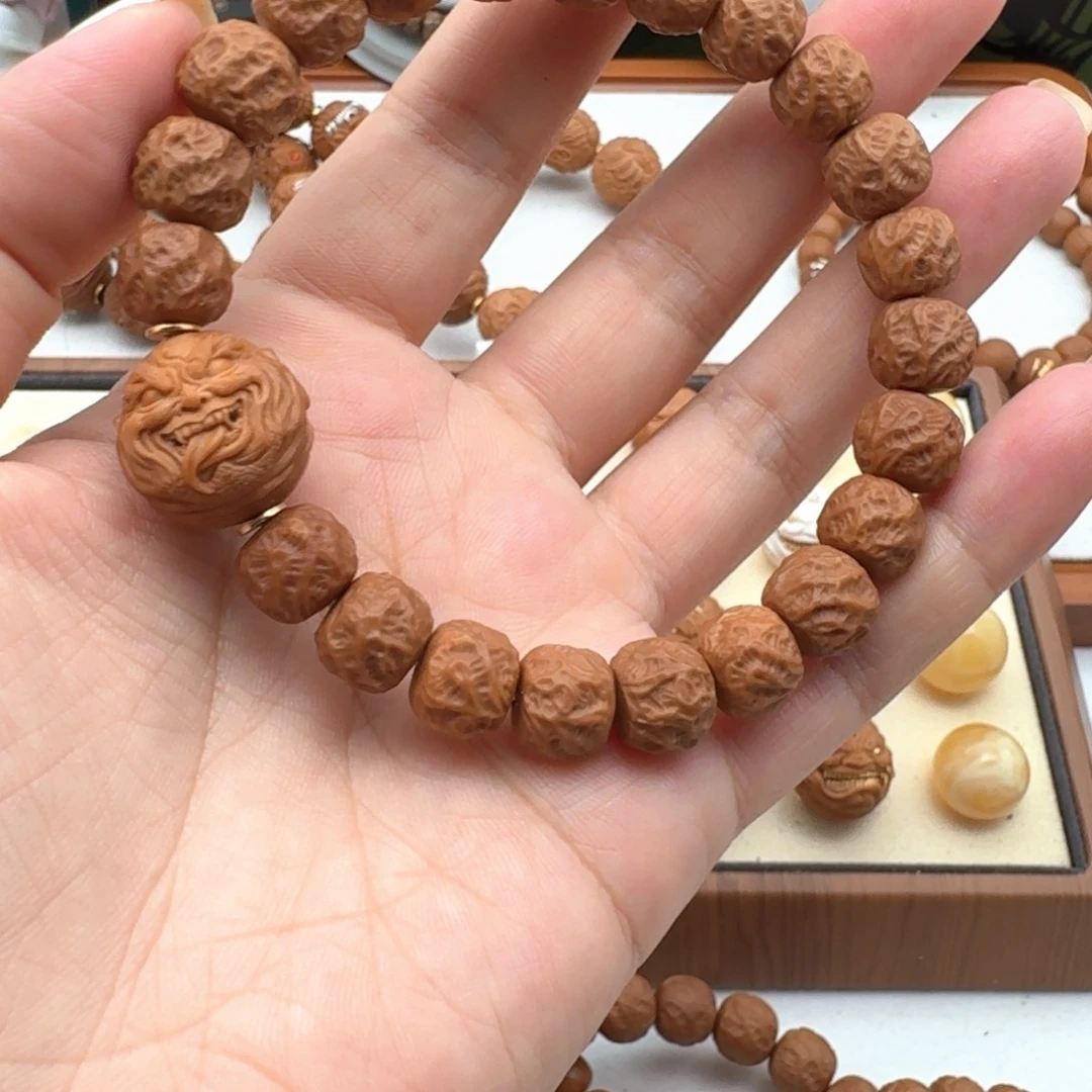 吊坠猴头核桃舔僧串
