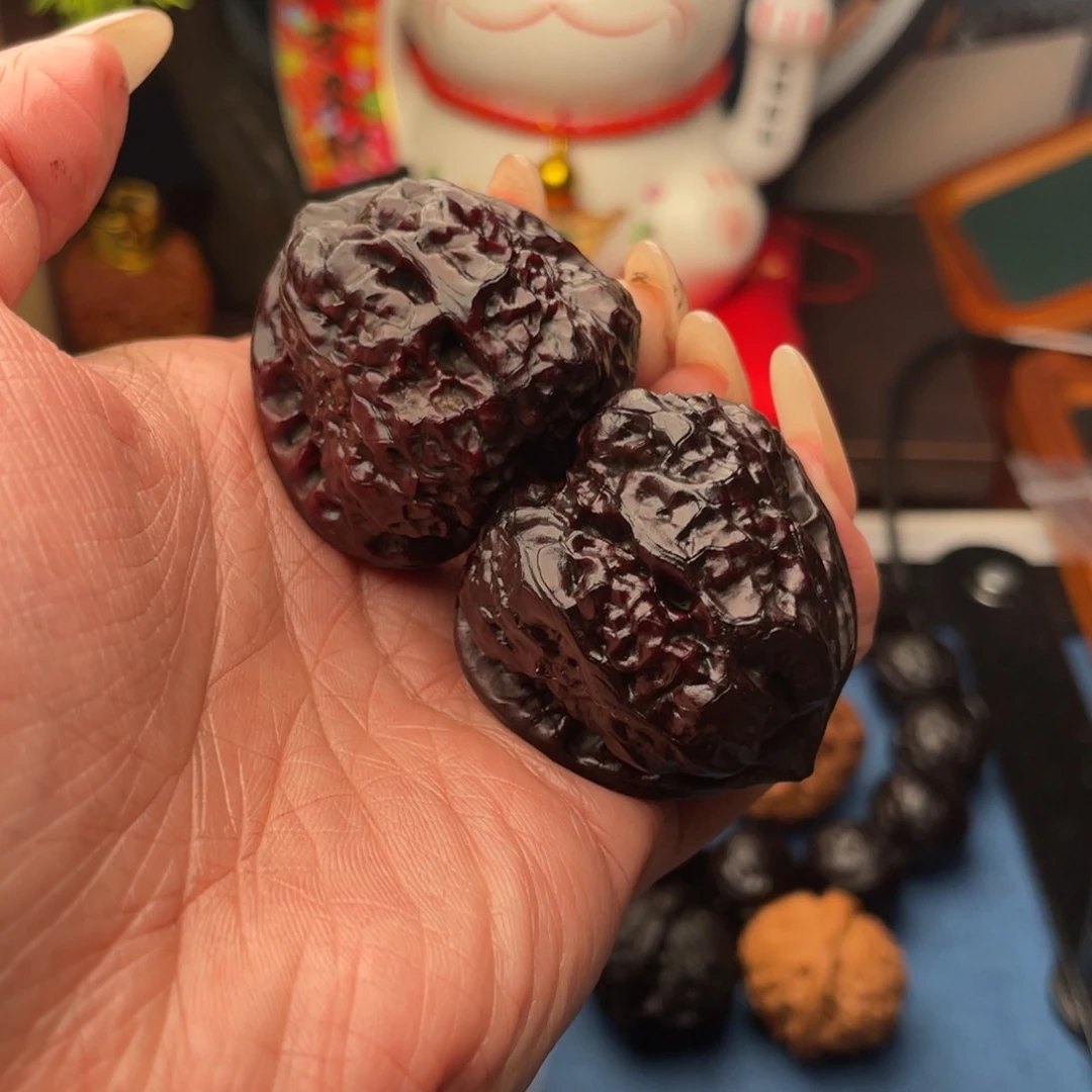 吊坠文玩核桃三角蛙