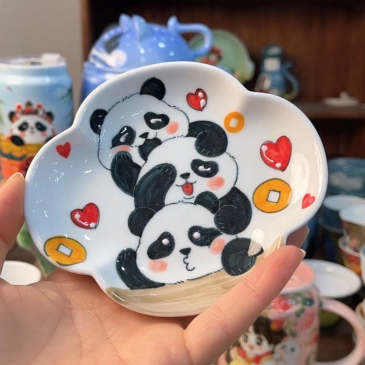 陶景德镇釉下手绘陶瓷