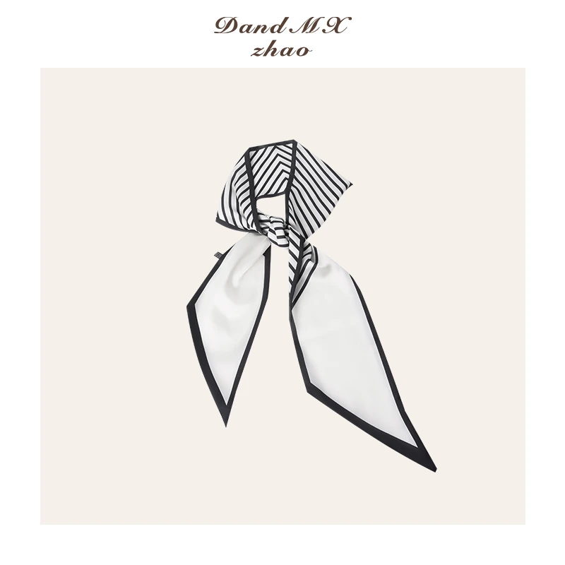 D&MX studio丨可持续精致 北欧风几何图案气质丝巾20251010高个子