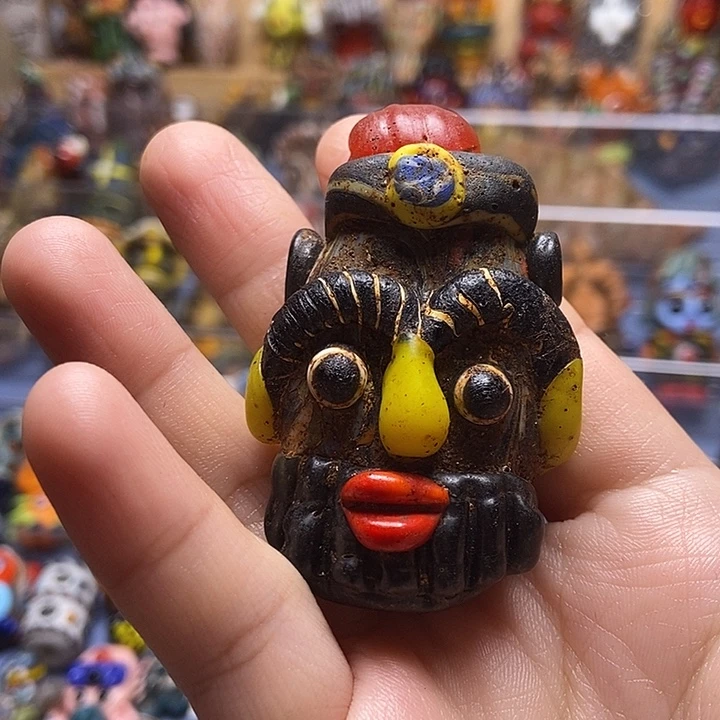 琉璃颈饰可爱的大胡子娃10