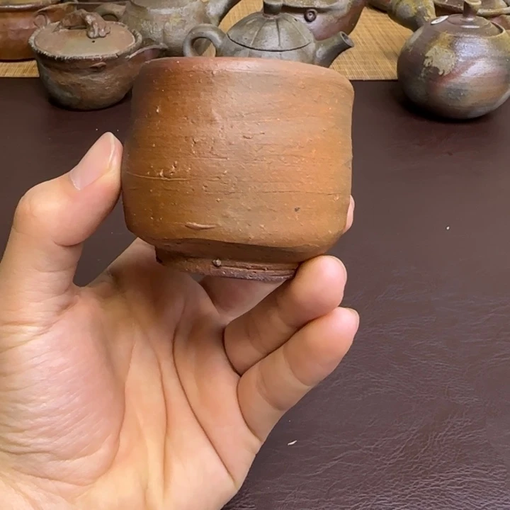 备前烧 中村真 主人杯