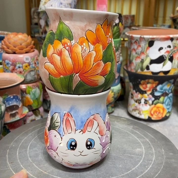 景德镇艺术手绘作品