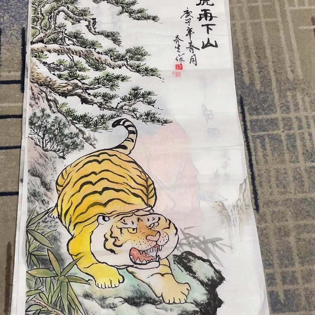 国画刘老师三尺作品111111