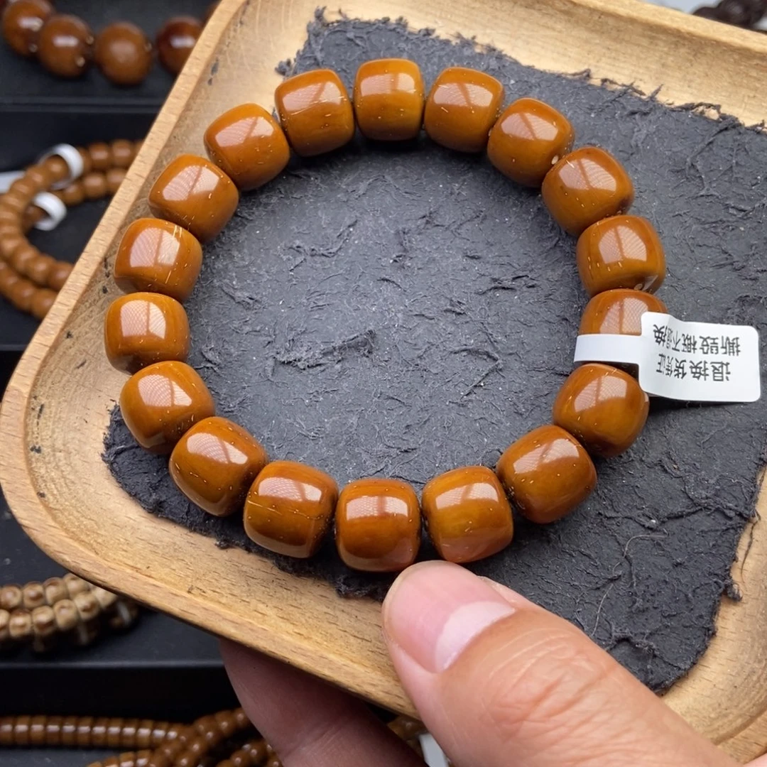 紫金鼠手串13mm天花板短轴存手工