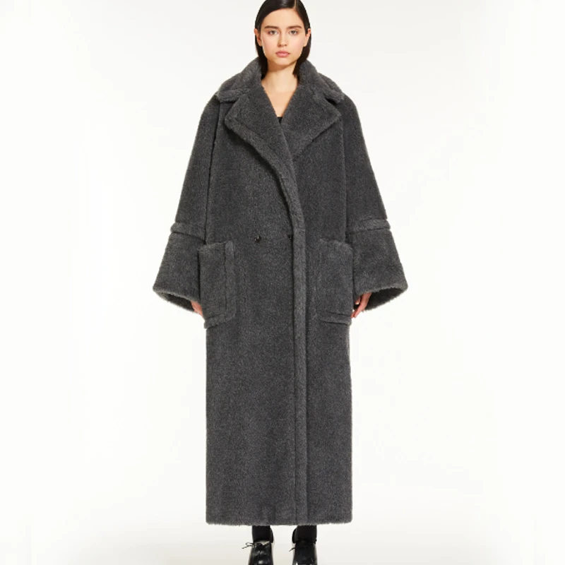 MaxMara 【国现 专柜37400】女士泰迪大衣 Kadiak 001
