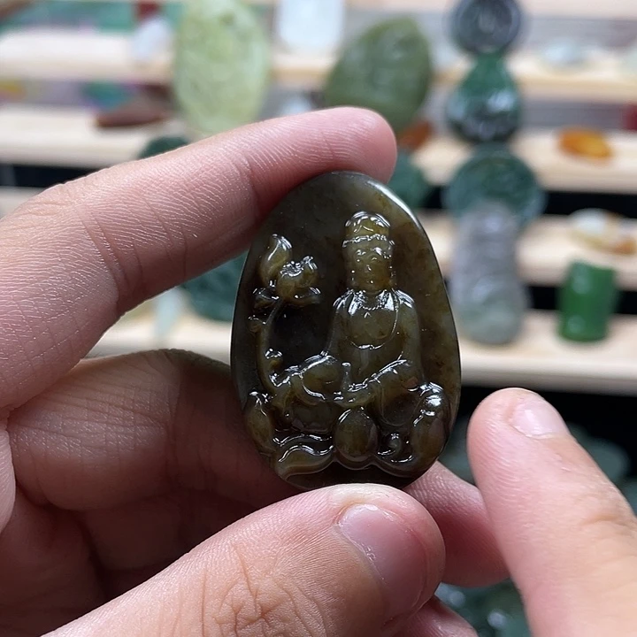 未镶嵌和田玉挂件