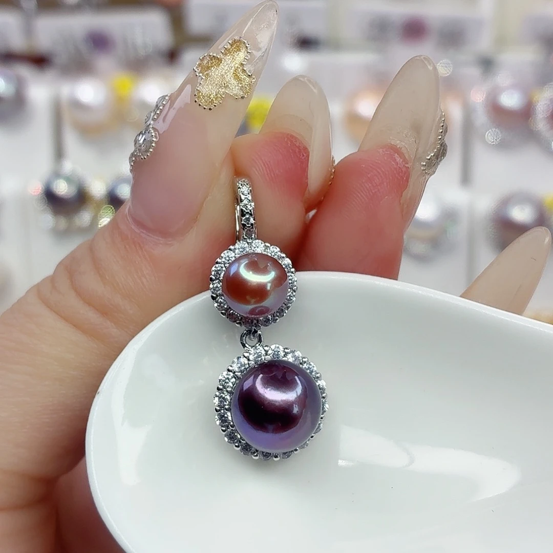 淡水珍珠颈饰合金F