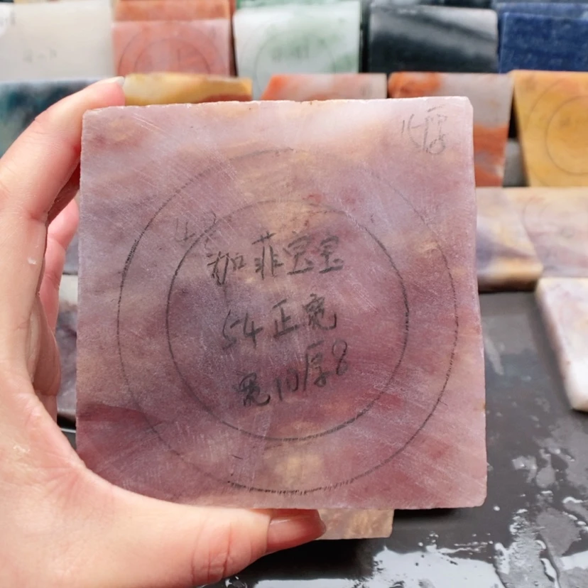 【闪购商品】石英质玉（金丝玉）手镯未镶嵌加****丶加工定制