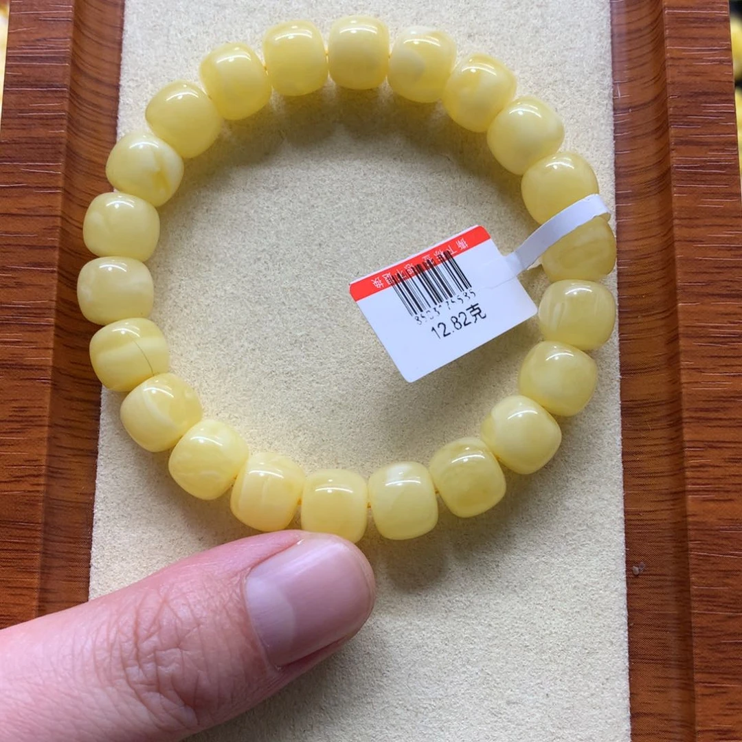 蜜蜡手链未镶嵌星****帝蜜蜡