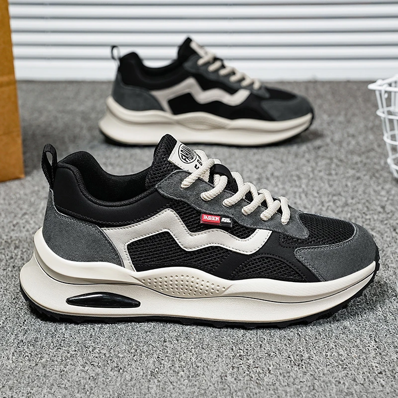 网面鞋子男款2025上班爆款男鞋透气男式休闲运动鞋男生潮鞋YC8918