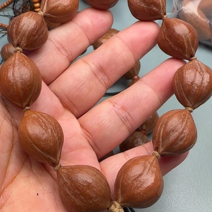 果***然手串橄榄核橄榄核原皮铁核