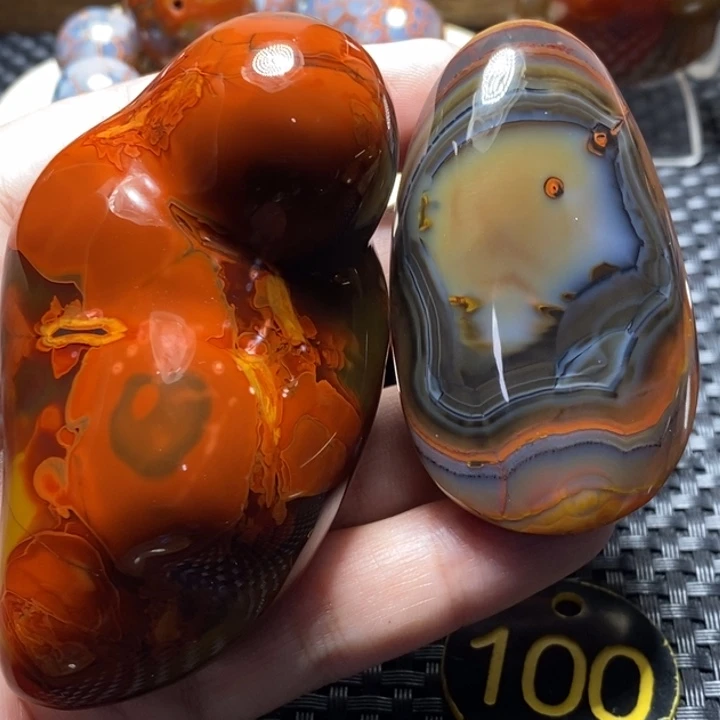 滴***君玛瑙/玉髓未镶嵌颈饰