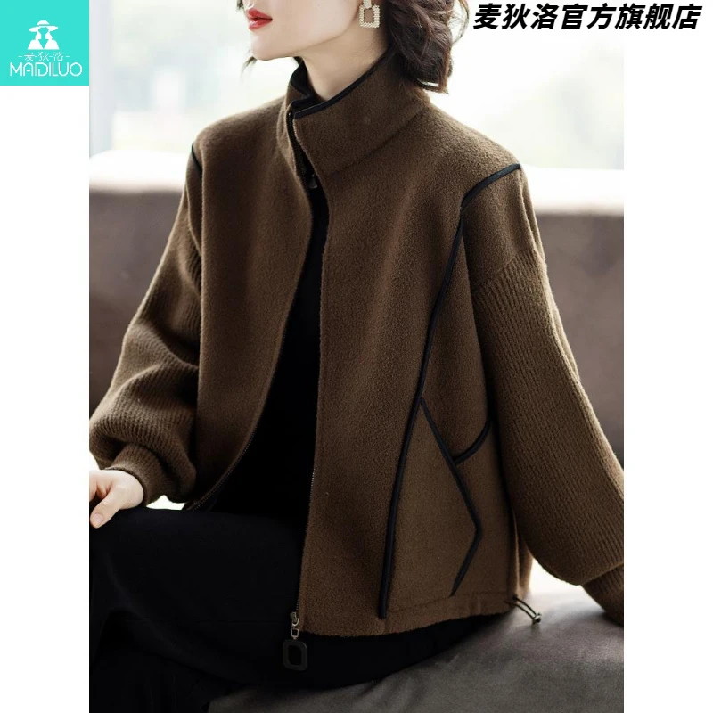 春秋短款大码时尚40岁50中年中老年女妈妈春装洋气2025洋气休闲装