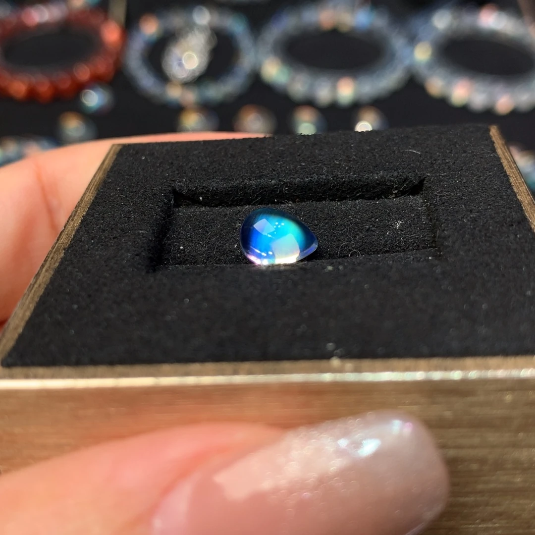 月光石手串未镶嵌裸石定制