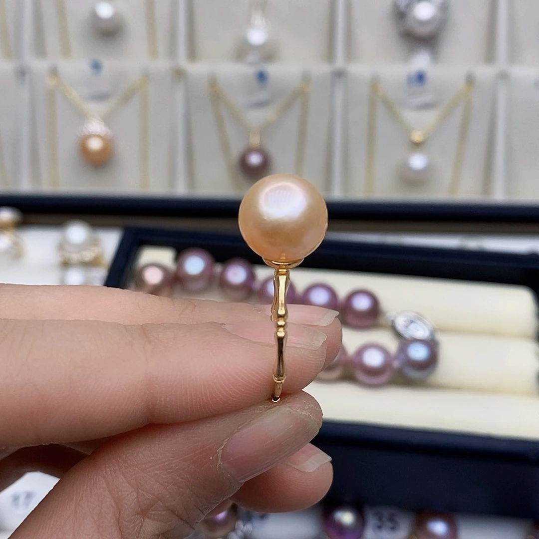 淡水珍珠颈饰银S925镶嵌