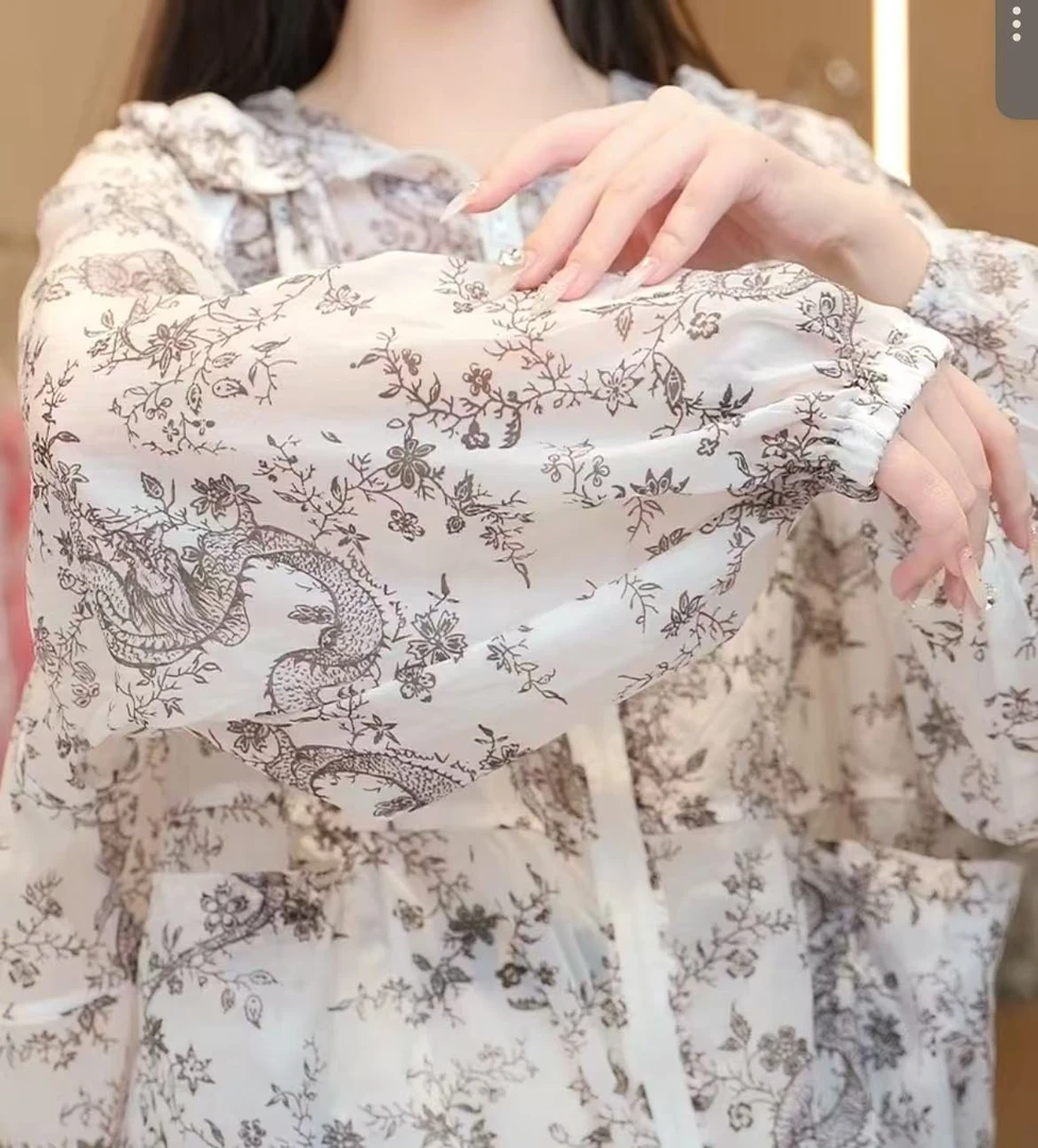 全新孤品防晒外套女 染色微瑕 夏季新款白色设计感防晒衣