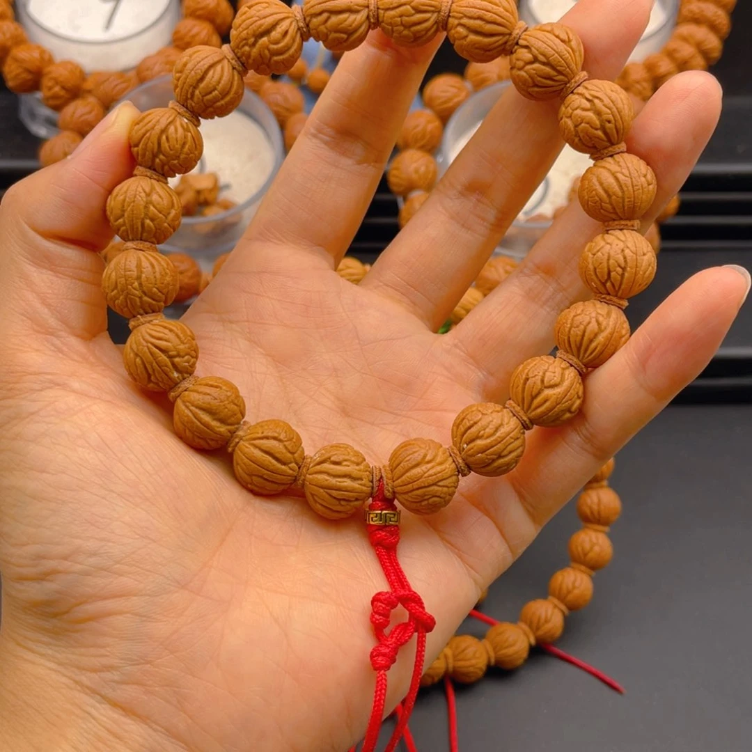 J***N桃核吊坠见健健康康平平安安3