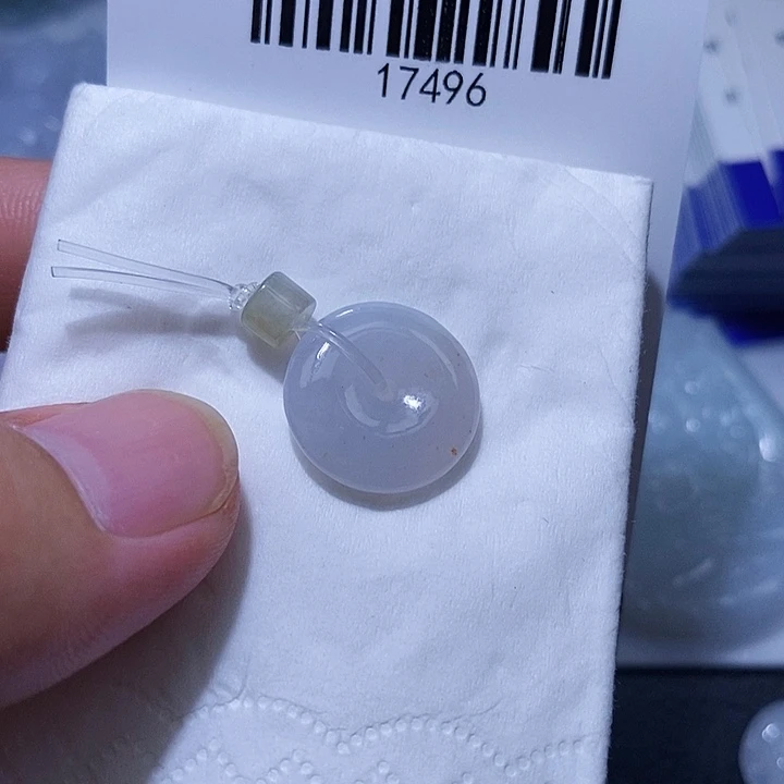颈饰未镶嵌翡翠天光墟翡翠市场现金代购