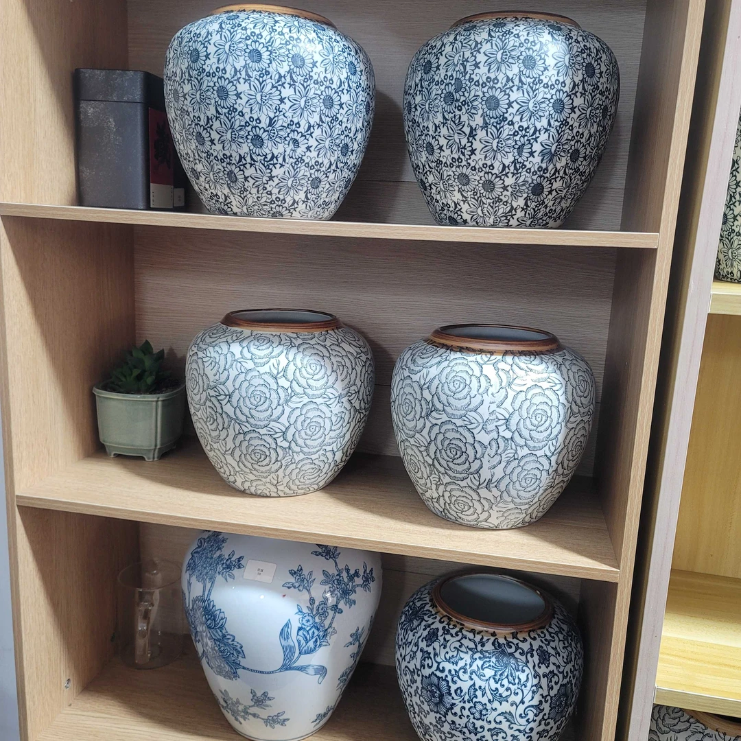 中国风圆瓶花瓶送货上门