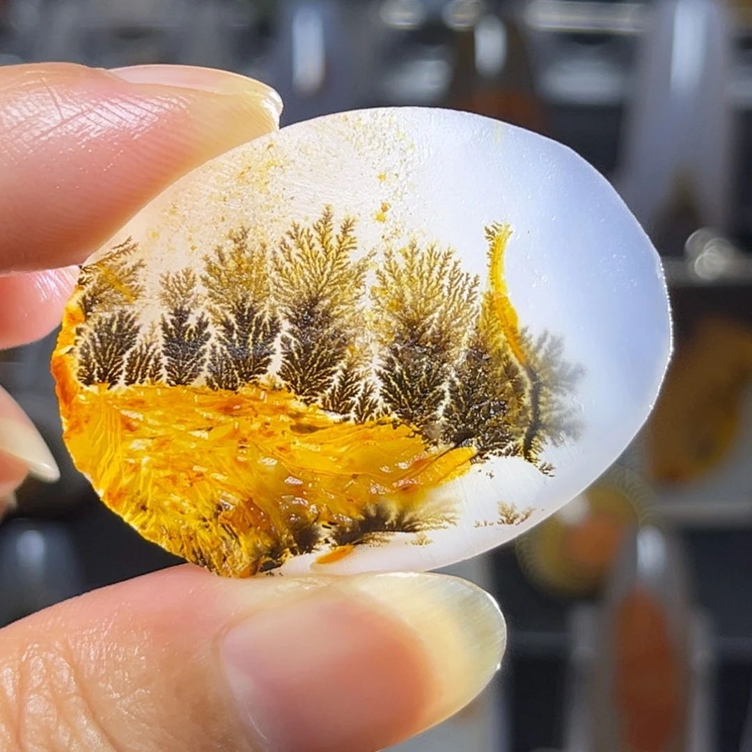 玛瑙/玉髓颈饰未镶嵌股*基