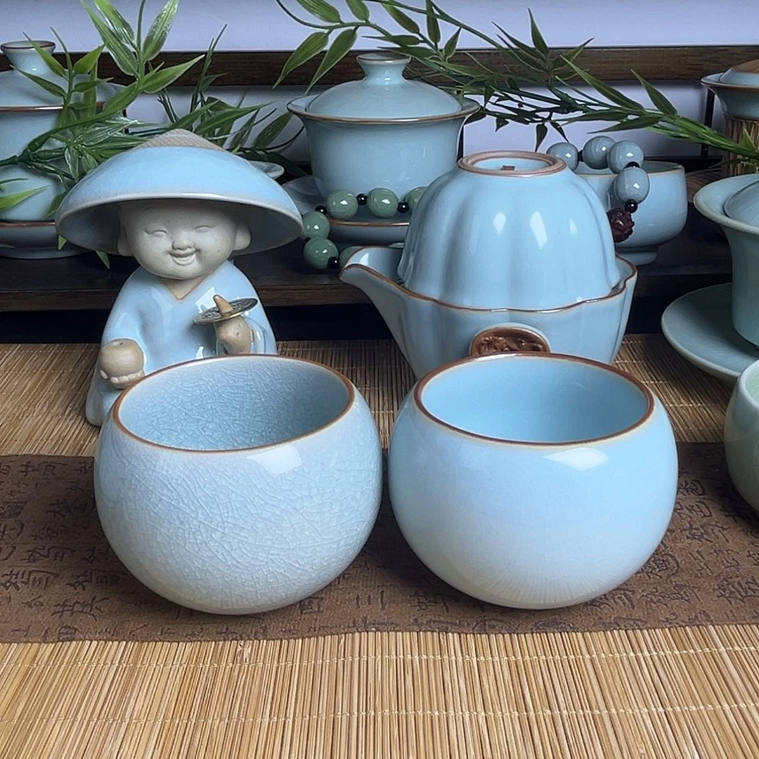 瓷片省工彩蛋杯一级品