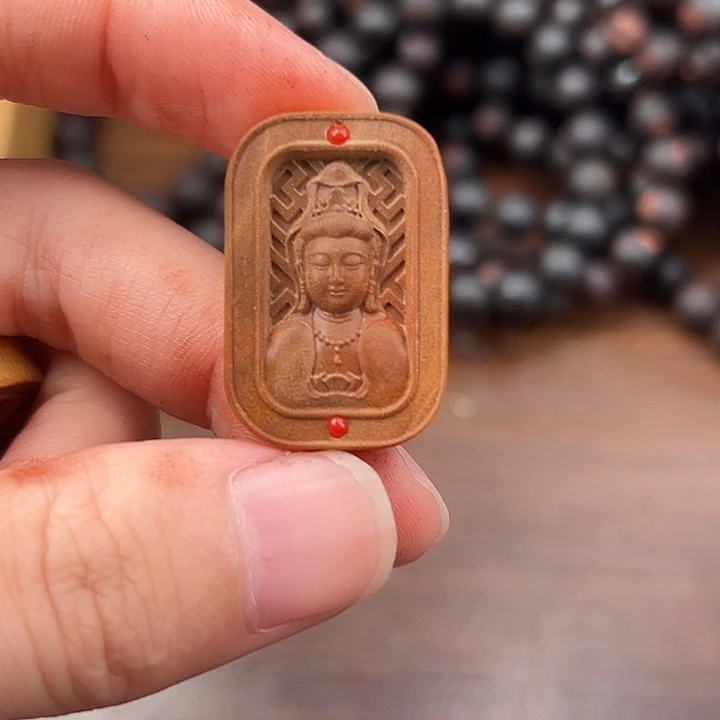 檀香木其他观音30mm