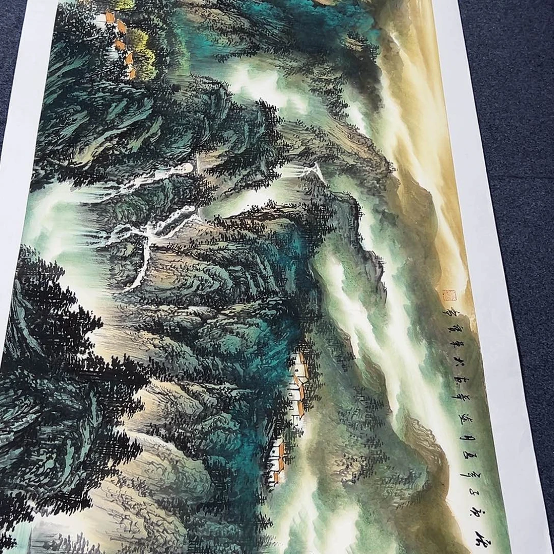 国画事事顺心如意万事如意万事
