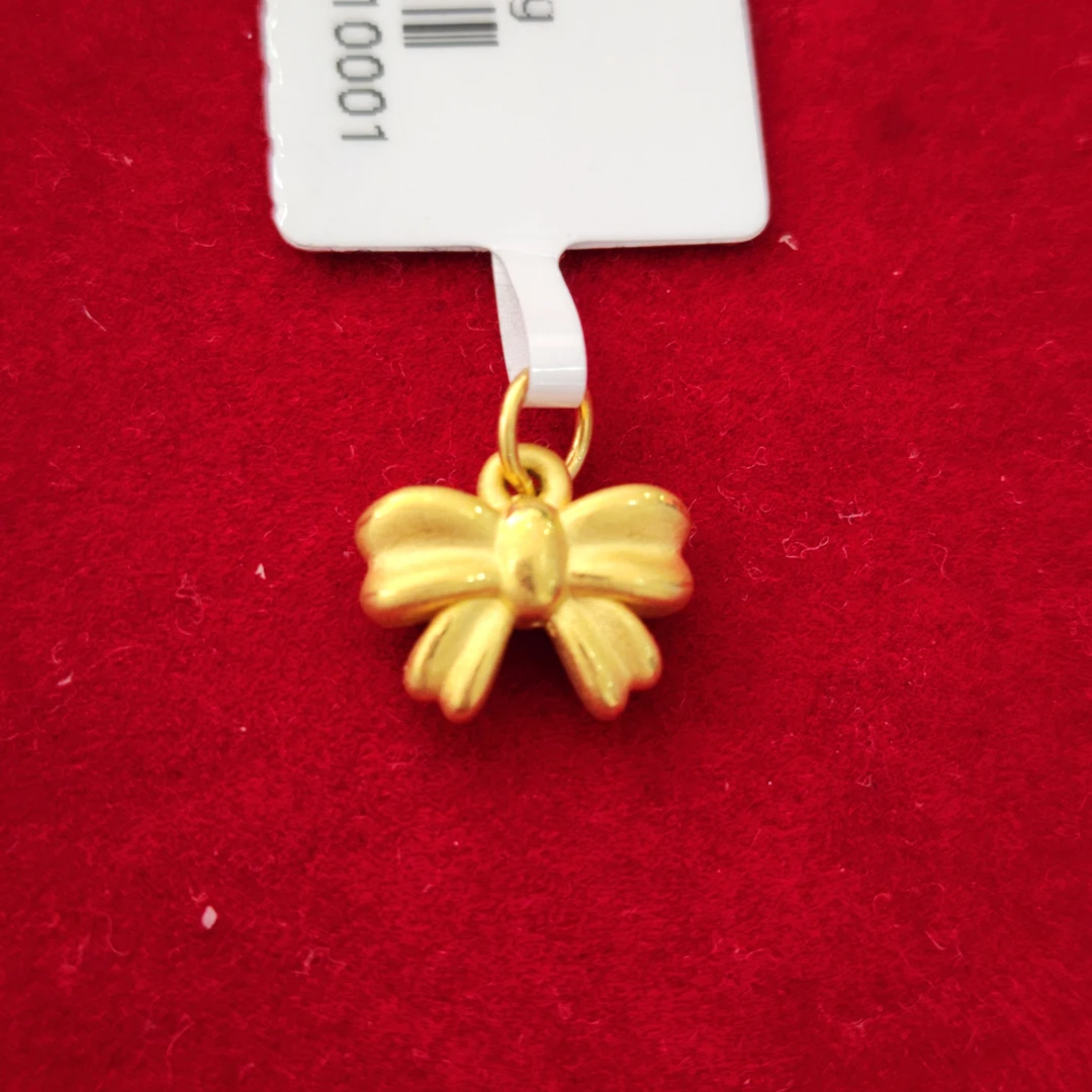 【思思专享】足金999投资金 蝴蝶结 GP 1.05