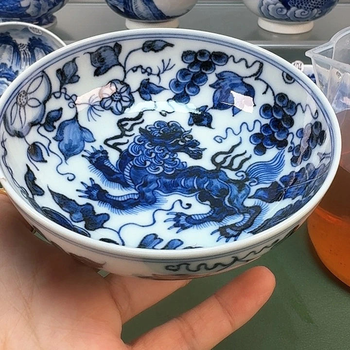 杯木木景德镇纯手绘茶具13