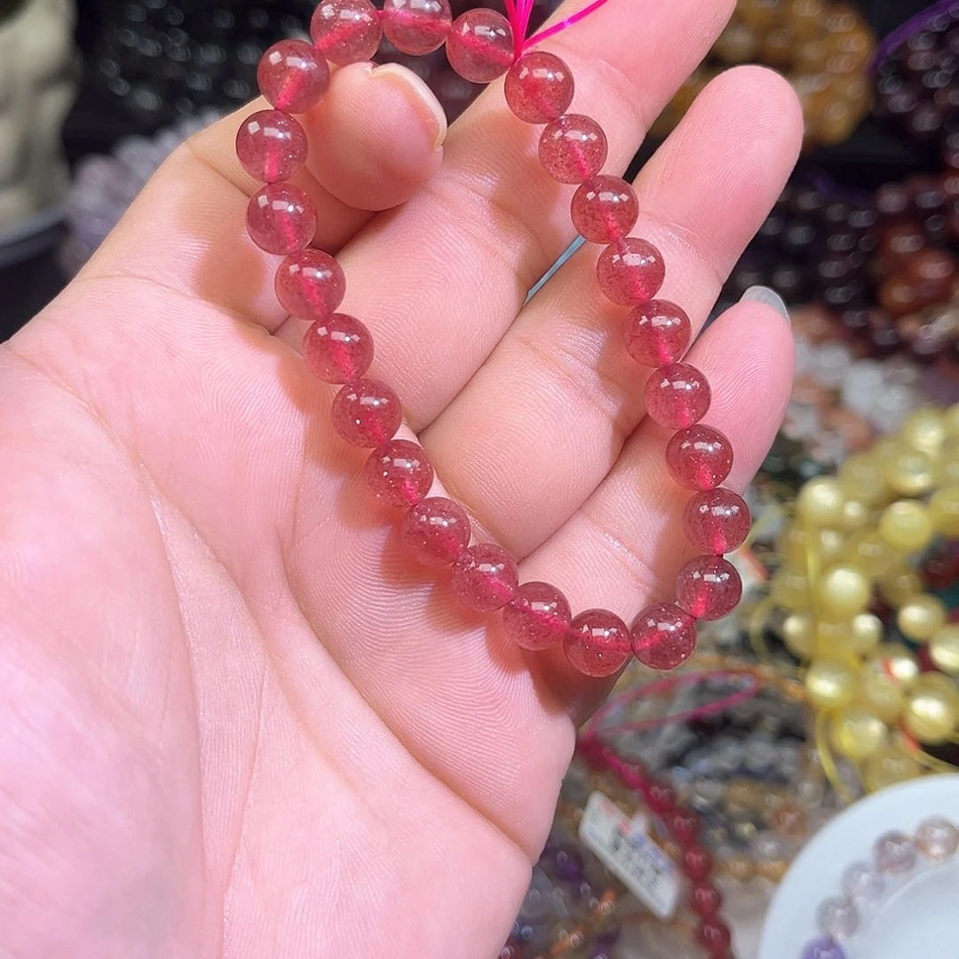 水晶手链未镶嵌天然水晶未镶嵌