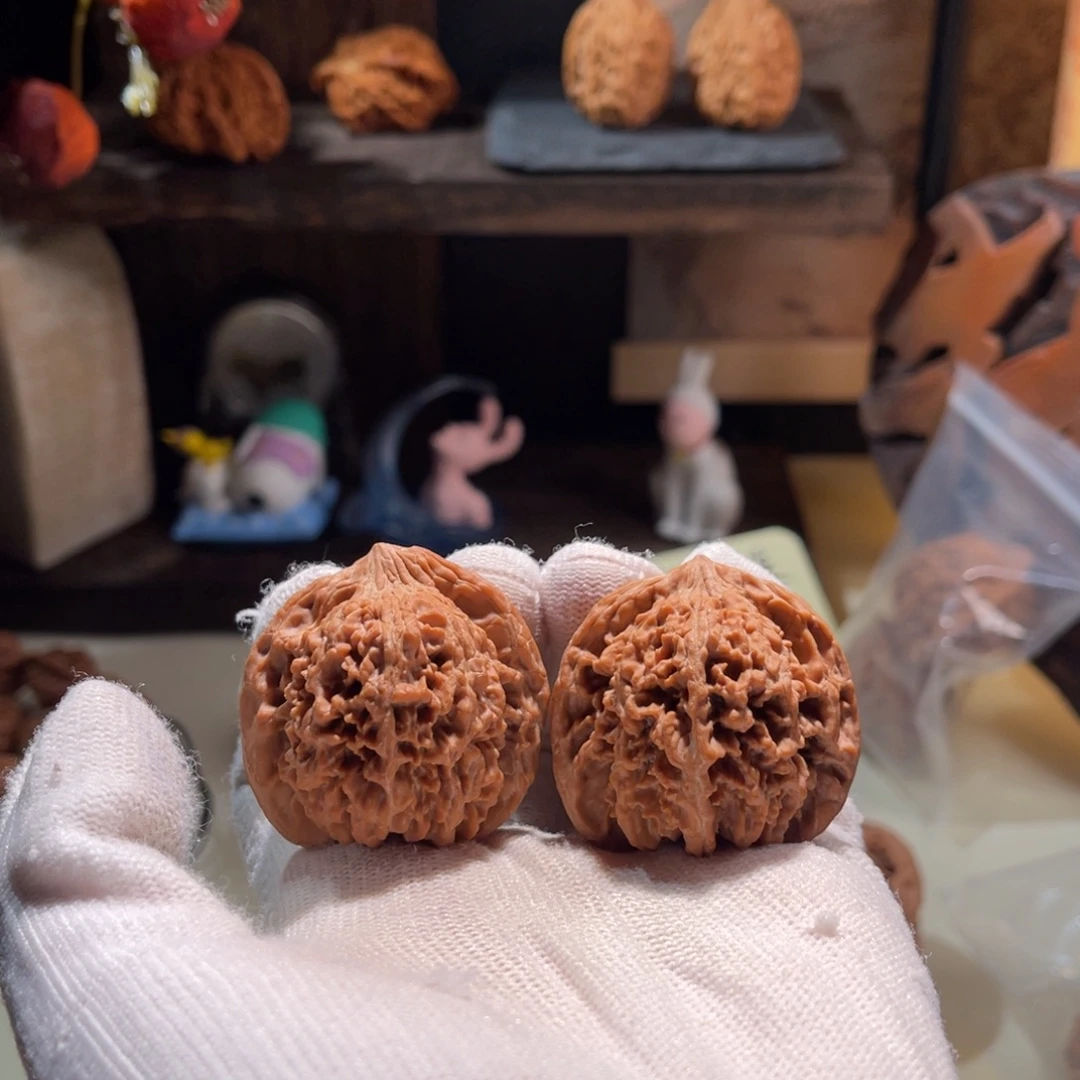 把件文玩核桃39满天星默认有磕碰