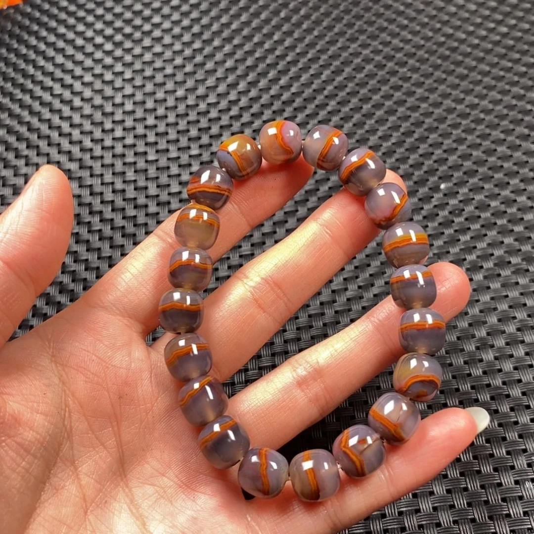玛瑙/玉髓手串未镶嵌h*