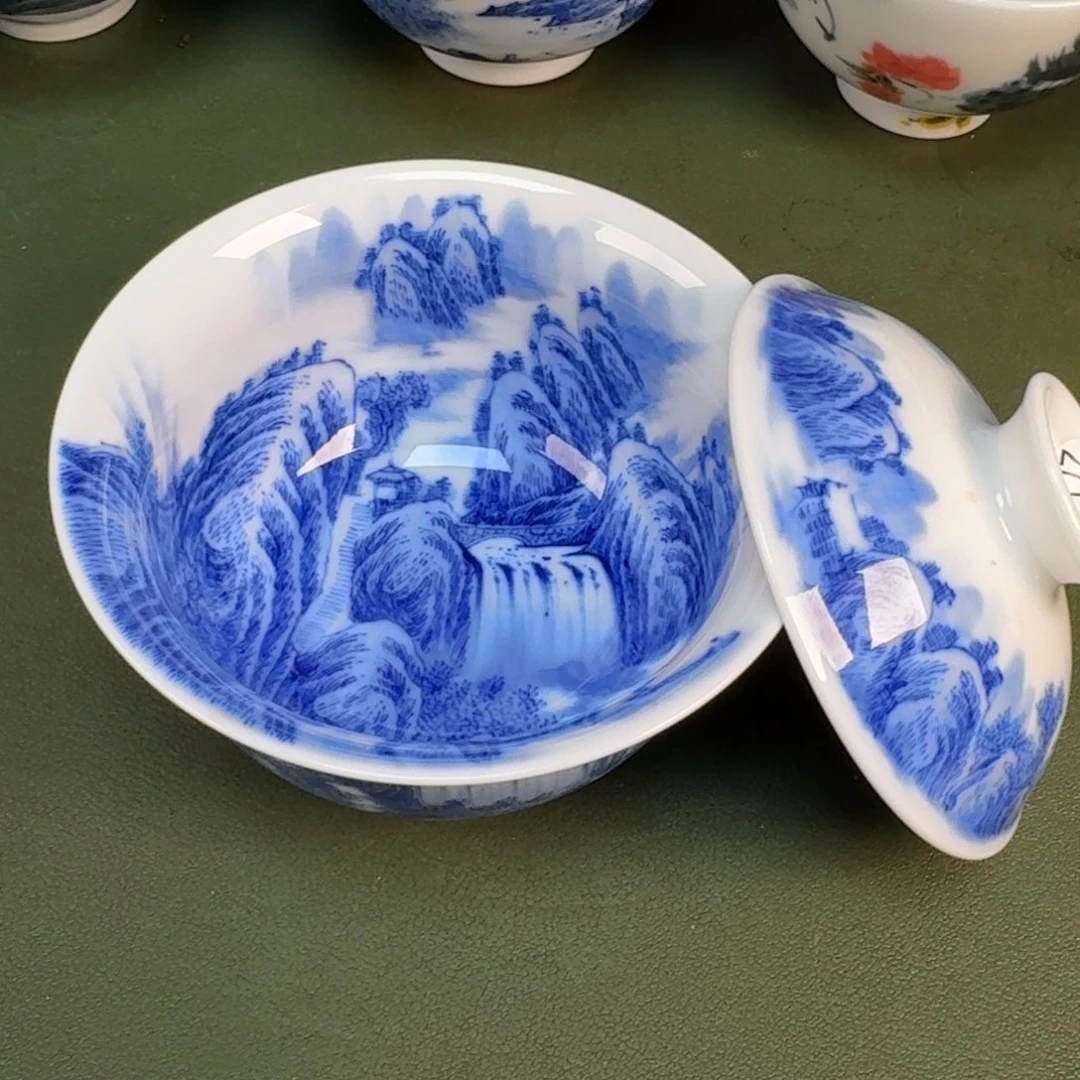 陶景德镇纯手绘茶具圆圆271