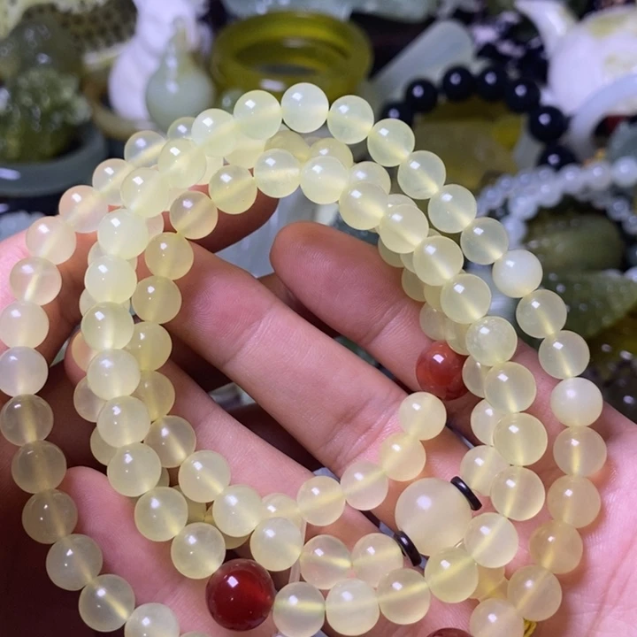 岫玉岫玉手链未镶嵌