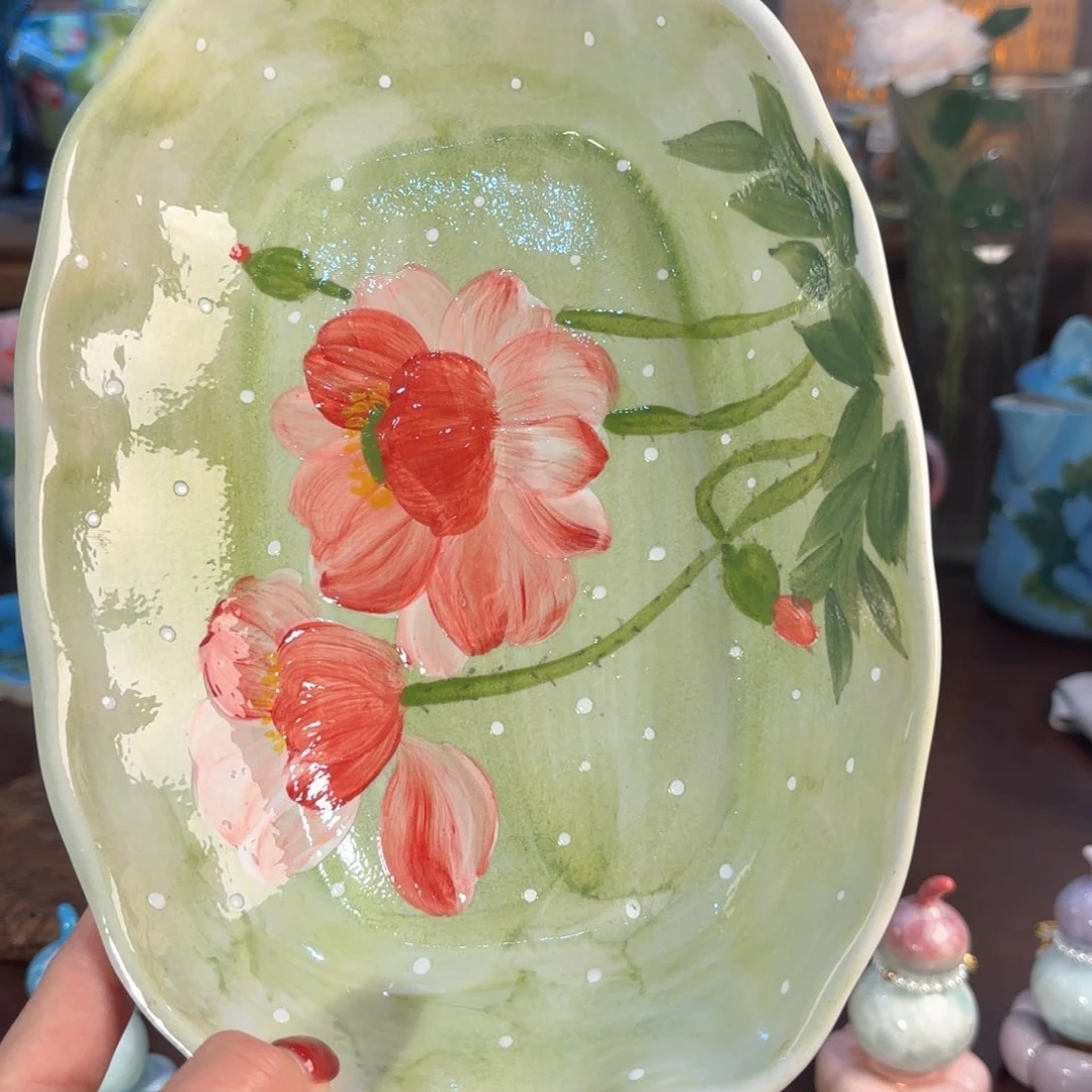 景德镇手绘高温釉下彩陶瓷茶具