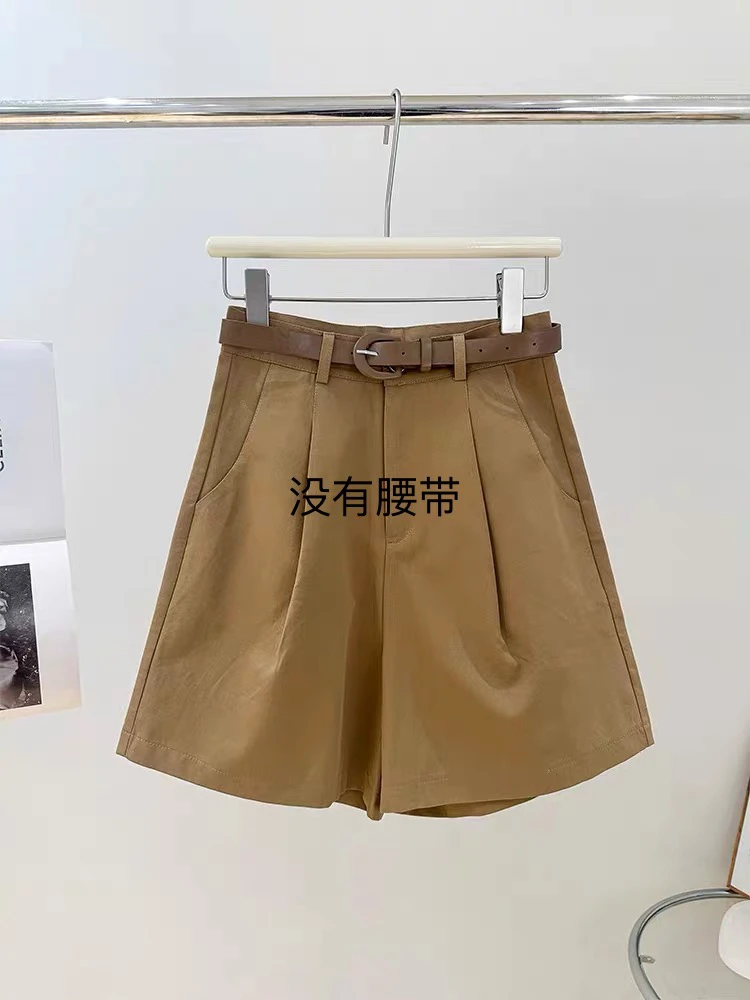 邹先森21071-28夏季新款时尚百搭高腰夏季休闲短裤