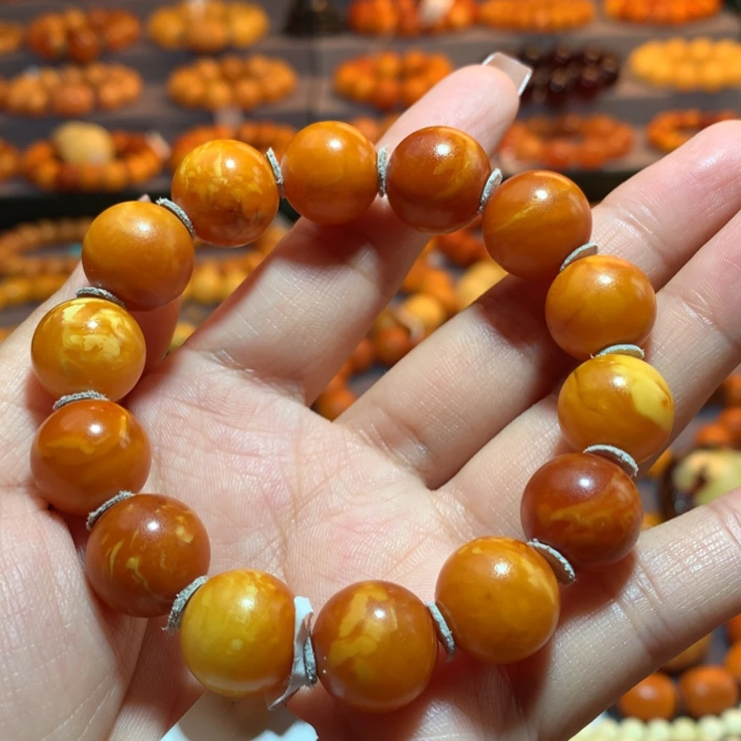 【闪购商品】手串蜜蜡未镶嵌蜜蜡手串